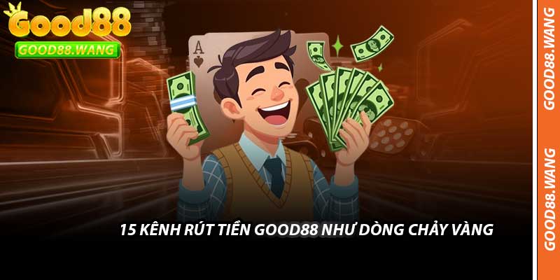 15 Kênh Rút Tiền Good88 Như Dòng Chảy Vàng
