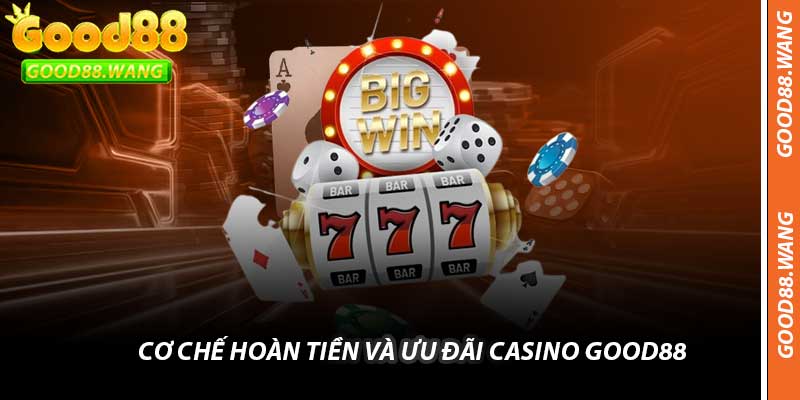 Cơ Chế Hoàn Tiền Và Ưu Đãi Casino Good88